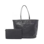 Chanel Vintage Pre-owned Laeder axelremsvskor Black, Dam