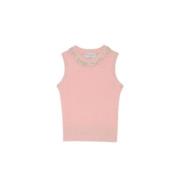 Ermanno Scervino Rosa Sten Prydd Väst Pink, Dam