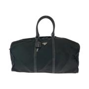 Prada Vintage Pre-owned Canvas prada-vskor Black, Dam