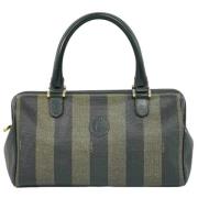 Fendi Vintage Pre-owned Canvas fendi-vskor Green, Dam