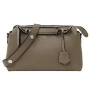 Fendi Vintage Pre-owned Laeder handvskor Beige, Dam