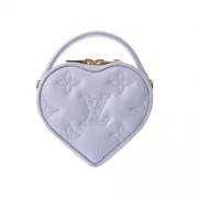 Louis Vuitton Vintage Pre-owned Tyg louis-vuitton-vskor Purple, Dam