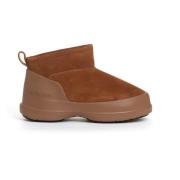 Moon Boot Elegant Chelsea Ankelboots i Cognac Brown, Dam