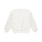 Philippe Model Graffiti Print Crewneck Sweatshirt White, Herr