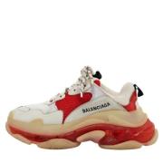 Balenciaga Vintage Pre-owned Laeder sneakers Multicolor, Dam