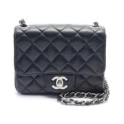 Chanel Vintage Pre-owned Tyg chanel-vskor Black, Dam