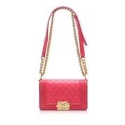 Chanel Vintage Pre-owned Laeder chanel-vskor Pink, Dam