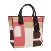 Bally Pre-owned Pre-owned Canvas totevskor Pink, Dam