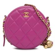 Chanel Vintage Pre-owned Laeder chanel-vskor Pink, Dam