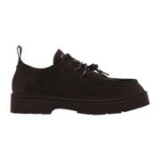 Panchic Herr Lace Up Mockasin Sko Black, Herr