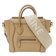 Celine Vintage Pre-owned Laeder celine-vskor Beige, Dam