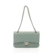 Chanel Vintage Pre-owned Tyg chanel-vskor Green, Dam