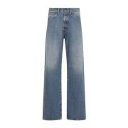 Maison Margiela Blå Jeans för Män Aw24 Blue, Herr