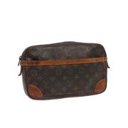 Louis Vuitton Vintage Pre-owned Canvas louis-vuitton-vskor Brown, Dam