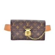 Louis Vuitton Vintage Pre-owned Canvas louis-vuitton-vskor Brown, Dam