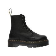 Dr. Martens Klassiska Svarta Läderskor Black, Herr