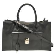 Balenciaga Vintage Pre-owned Laeder totevskor Black, Dam