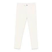 Incotex Vita Corduroy Byxor Slim Fit White, Herr