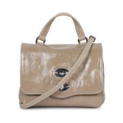 Zanellato Baby Naxos Läder Väska Beige, Dam