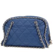 Chanel Vintage Pre-owned Laeder chanel-vskor Blue, Dam