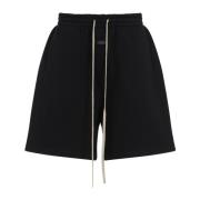 Fear Of God Svarta Bomullsshorts Modern Stil Black, Herr