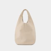 A.p.c. Beige Läder Axelväska Beige, Dam