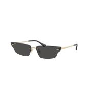 Ray-Ban Guldram med mörkgrå lins Yellow, Unisex