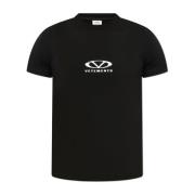 Vetements T-shirt med tryck Black, Herr