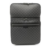 Louis Vuitton Vintage Pre-owned Canvas resvskor Black, Dam