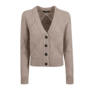 Fabiana Filippi Beige Tröjor för Kvinnor Beige, Dam