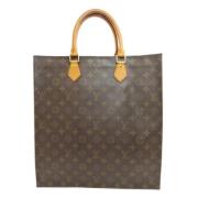 Louis Vuitton Vintage Pre-owned Canvas handvskor Brown, Dam