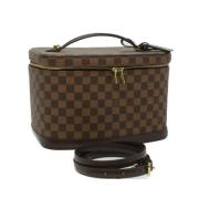 Louis Vuitton Vintage Pre-owned Canvas handvskor Black, Dam