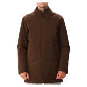 Nn07 Stilig Brun Parka Vinterjacka Brown, Herr