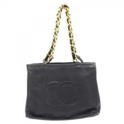 Chanel Vintage Pre-owned Laeder chanel-vskor Black, Dam