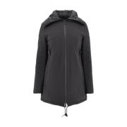 Jott Arktisk Parka - Huva, Vadderad, Dragkedja Black, Dam