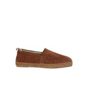 Castañer Bruna Perforerade Läder Espadrillos Brown, Herr