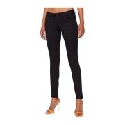 Guess Slim Mörk Denim Skinny Jeans Black, Dam