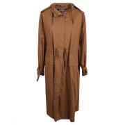 Max Mara Stiliga Augusta Kappor Kollektion Brown, Dam