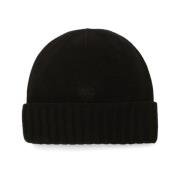 Dolce & Gabbana Svart Cashmere Stickad Beanie Mössa Black, Dam