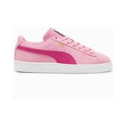 Puma Rosa Läder Sneakers Pink, Dam