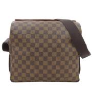 Louis Vuitton Vintage Pre-owned Canvas crossbodyvskor Brown, Dam