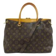 Louis Vuitton Vintage Pre-owned Canvas louis-vuitton-vskor Brown, Dam