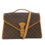 Louis Vuitton Vintage Pre-owned Canvas louis-vuitton-vskor Brown, Dam