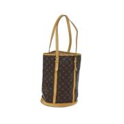 Louis Vuitton Vintage Pre-owned Canvas louis-vuitton-vskor Brown, Dam