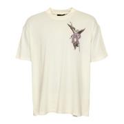 Represent Arkangel Grafisk Oversized T-shirt White, Herr