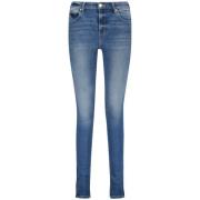 Raizzed Blossom Zip Skinny Jeans Blue, Dam