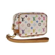 Louis Vuitton Vintage Pre-owned Canvas louis-vuitton-vskor White, Dam