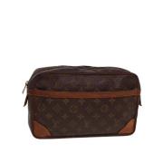 Louis Vuitton Vintage Pre-owned Canvas louis-vuitton-vskor Brown, Dam