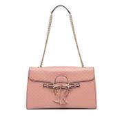 Gucci Vintage Pre-owned Laeder gucci-vskor Pink, Dam