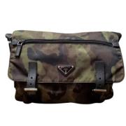 Prada Vintage Pre-owned Nylon prada-vskor Multicolor, Dam